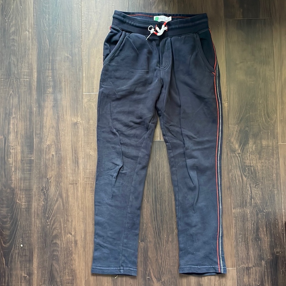 Boden boys sweatpants black size 9 year old